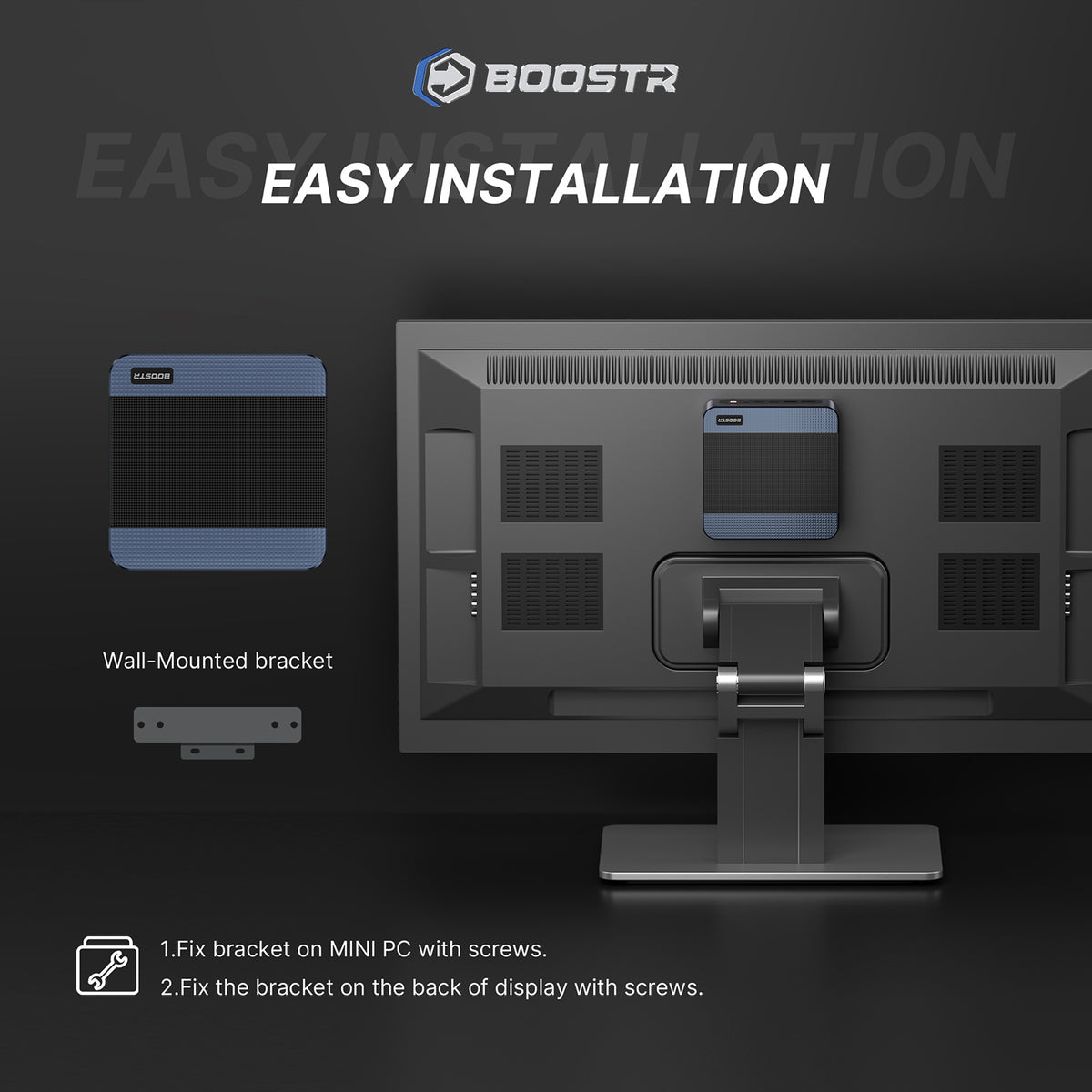 8945HS mini PC - Oculink Port 5.2Ghz mini desktop PC - 64+2TB  Ships June 15th - BoostR eGPU