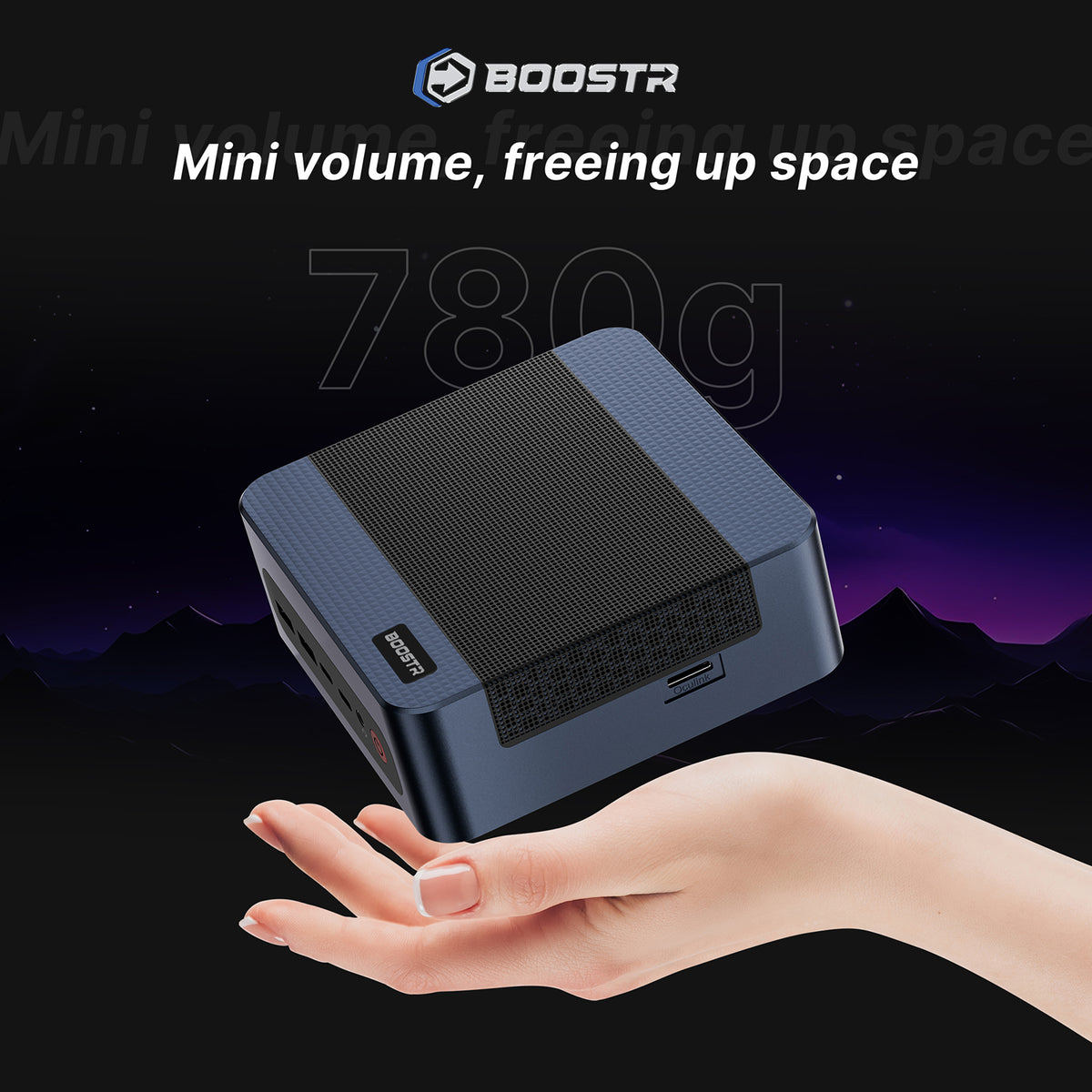 8945HS mini PC - Oculink Port 5.2Ghz mini desktop PC - 64+2TB  Ships June 15th - BoostR eGPU