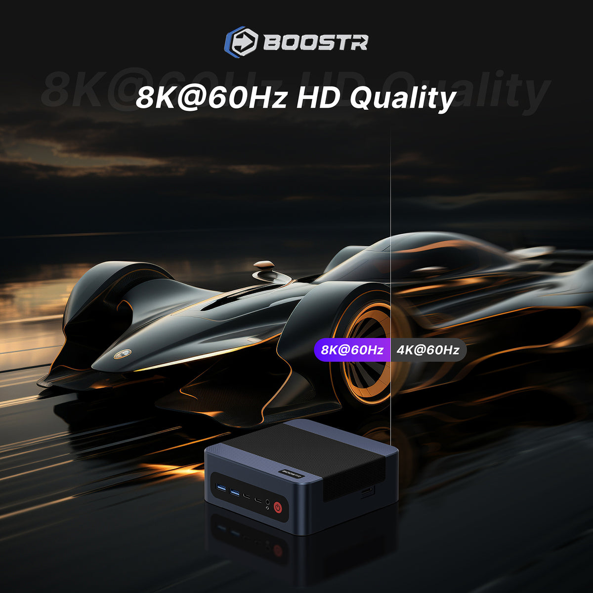 8945HS mini PC - Oculink Port 5.2Ghz mini desktop PC - 64+2TB  Ships June 15th - BoostR eGPU