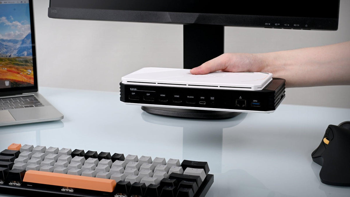 BoostR eGPU Oculink GPU Dock - AMD Radeon RX 7600M XT RDNA3.0 8GB + 4TB - BoostR eGPU
